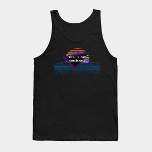 coming (d)ou(b)t - yes, I am confused Tank Top